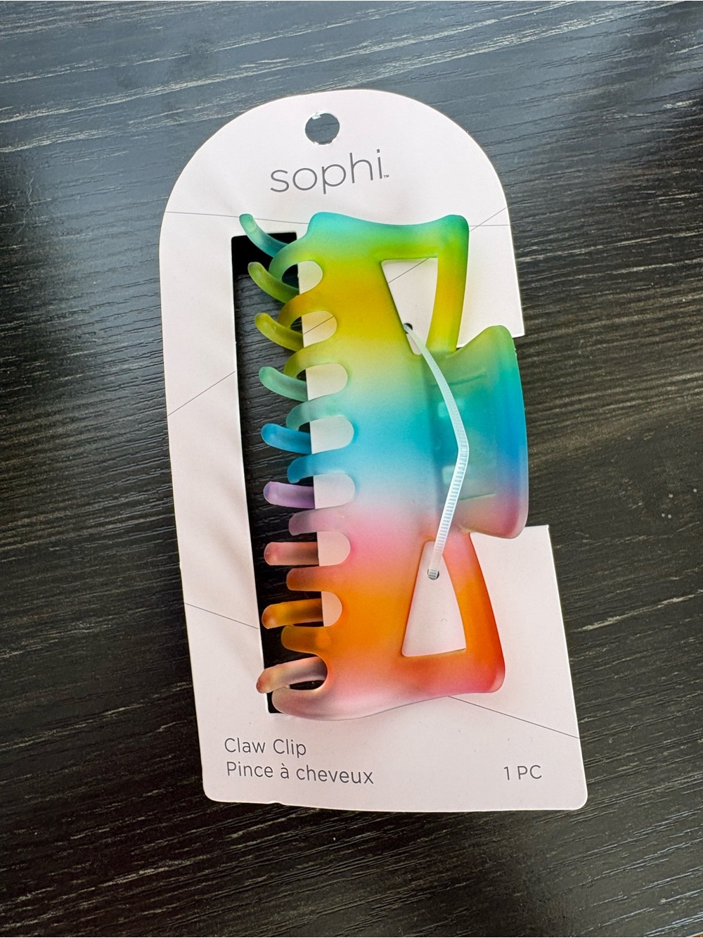 🛍️ Forever 21 Sophi Hair Claw Clip Lot 3 Pc Watermelon Rainbow Daisy Butterfly - Picture 7 of 9